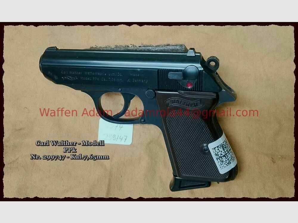 Carl Walther, Ulm PPk all-steel, 1974