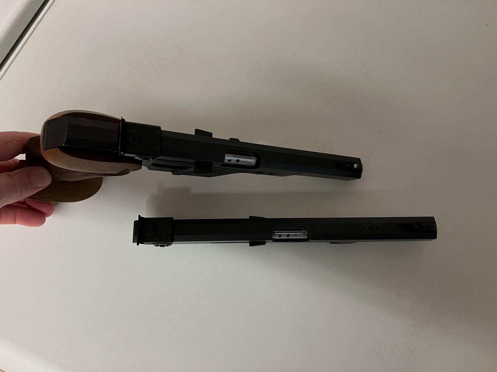 Walther .22 GSP with interchangeable system