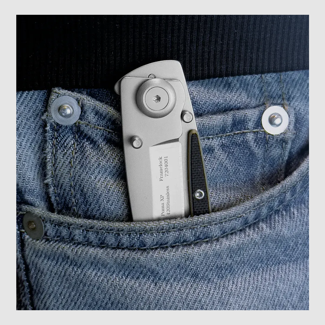 PUMA XP Framelock Everyday Carry Nóż kieszonkowy, zdjęcie 10 z 10