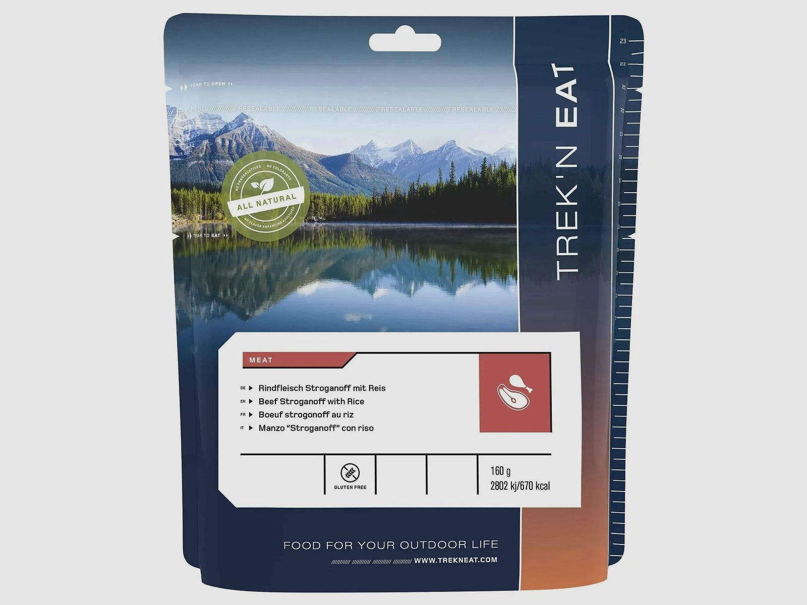 Trek’n Eat TrekN Eat Rindfleisch Stroganoff mit Reis