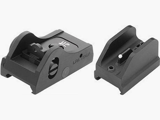 LPA – Conjunto de miras tácticas para Picatinny, Ghost Sight BAR11W (Mira de fibra óptica en 6mm/7mm/8mm)