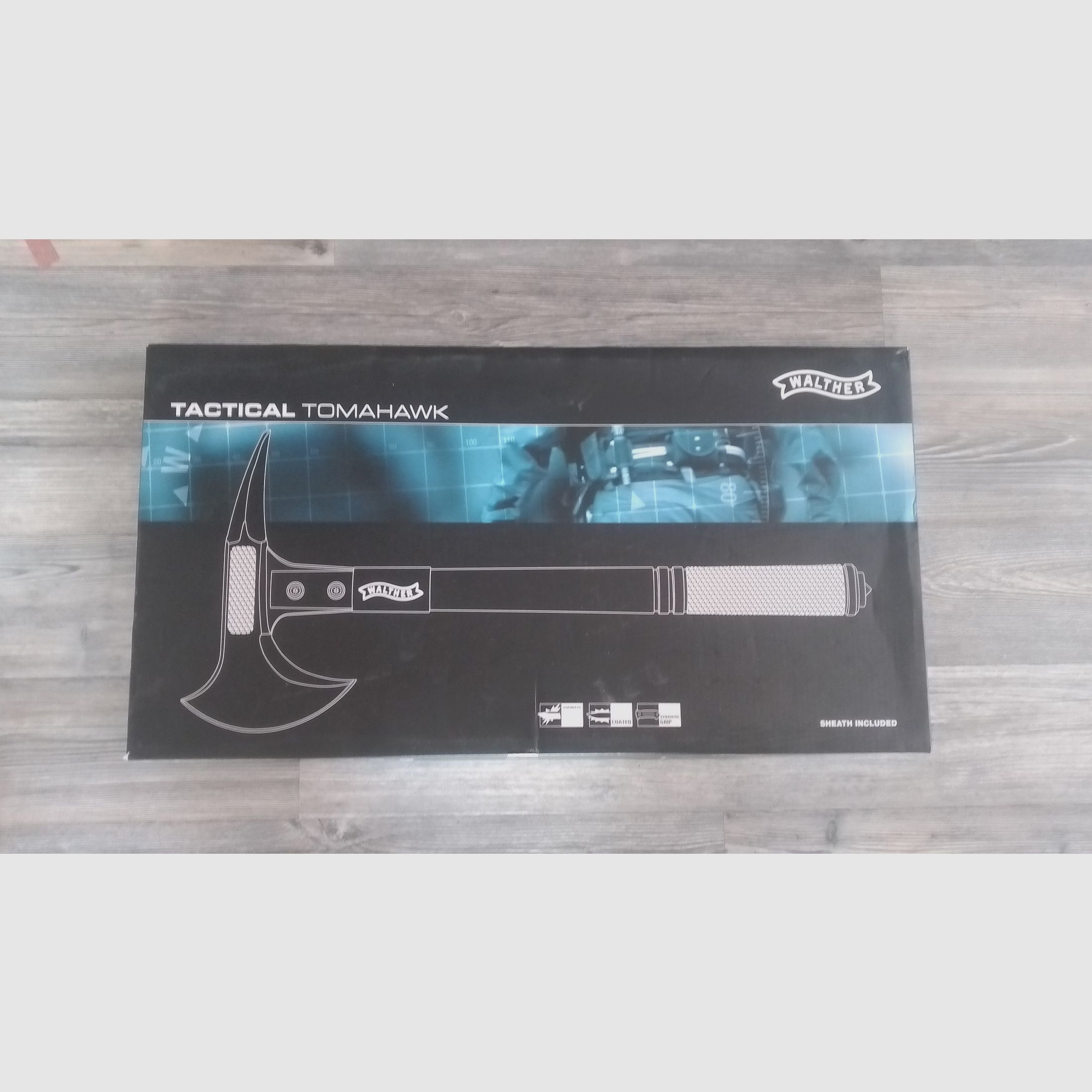 Walther Tactical Tomahawk inkl. Nylon Scheide – unbenutzt