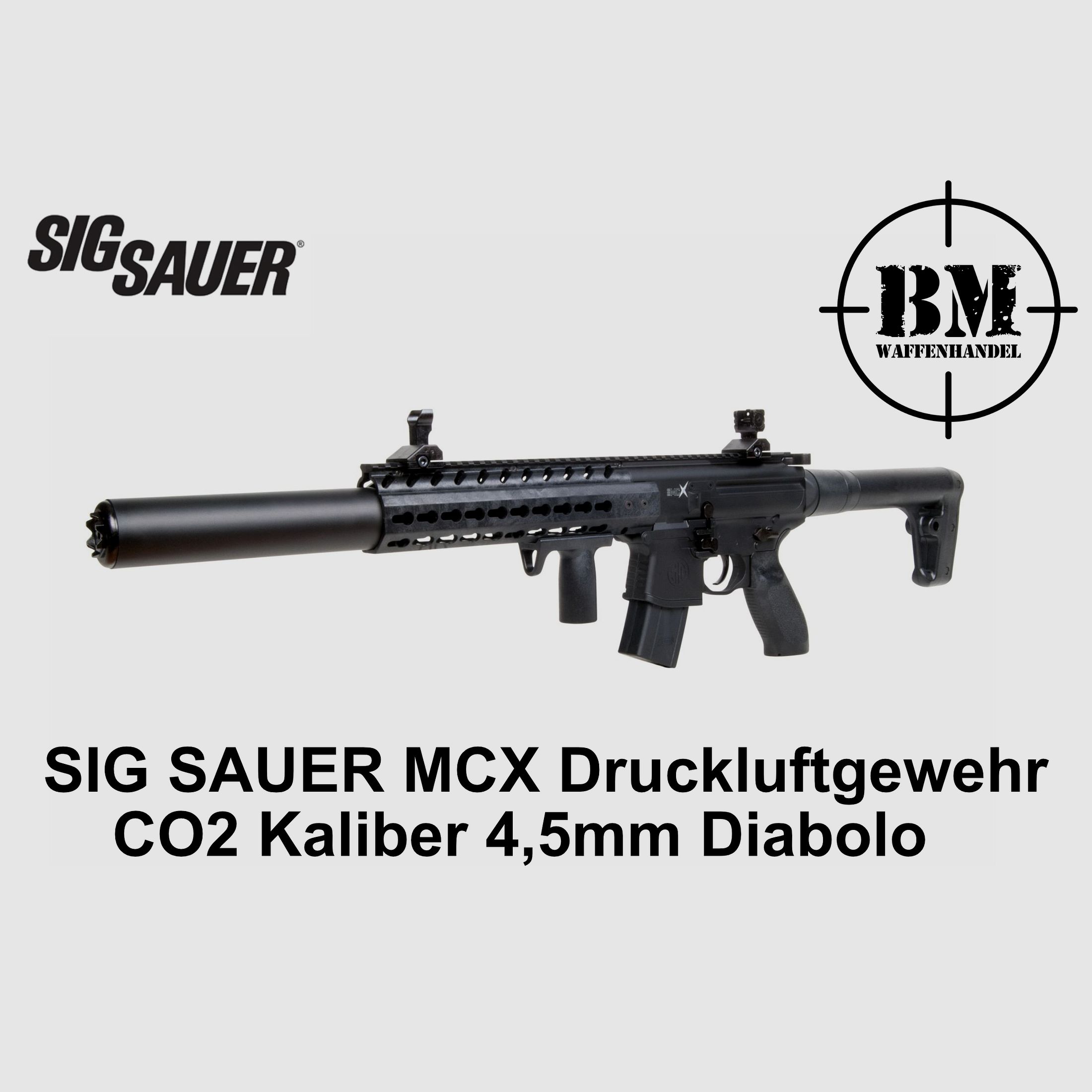 Sig Sauer MCX air rifle CO2 4.5mm diabolo air rifle, image 1 of 5