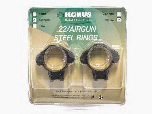 Konus Ringe 30 mm MEDI für 11 mm Schiene Art. 7419 KONUS