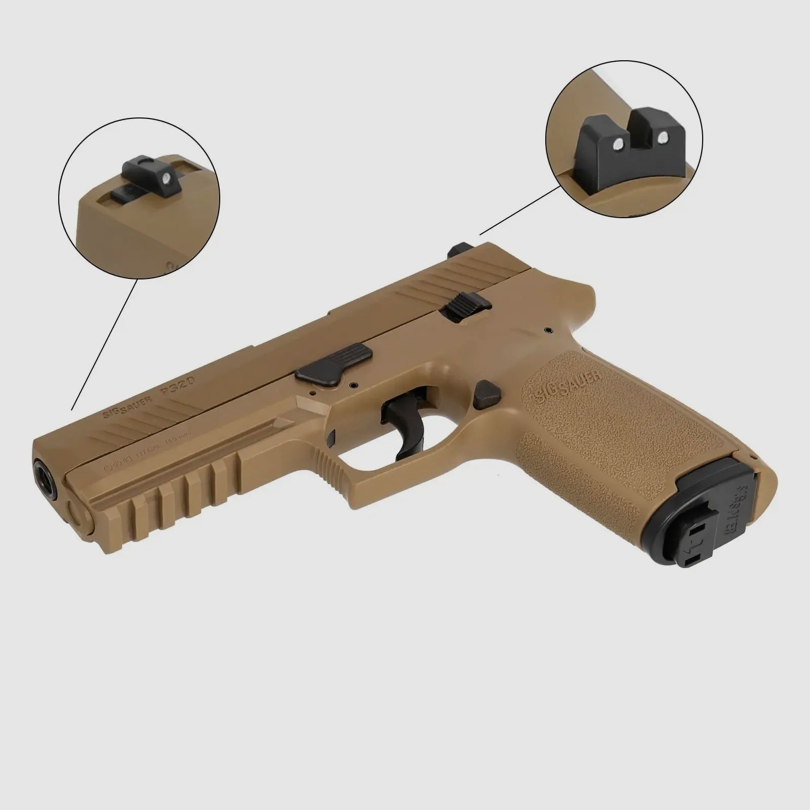 Sig Sauer P320, Co2, 4,5mm Diabolo