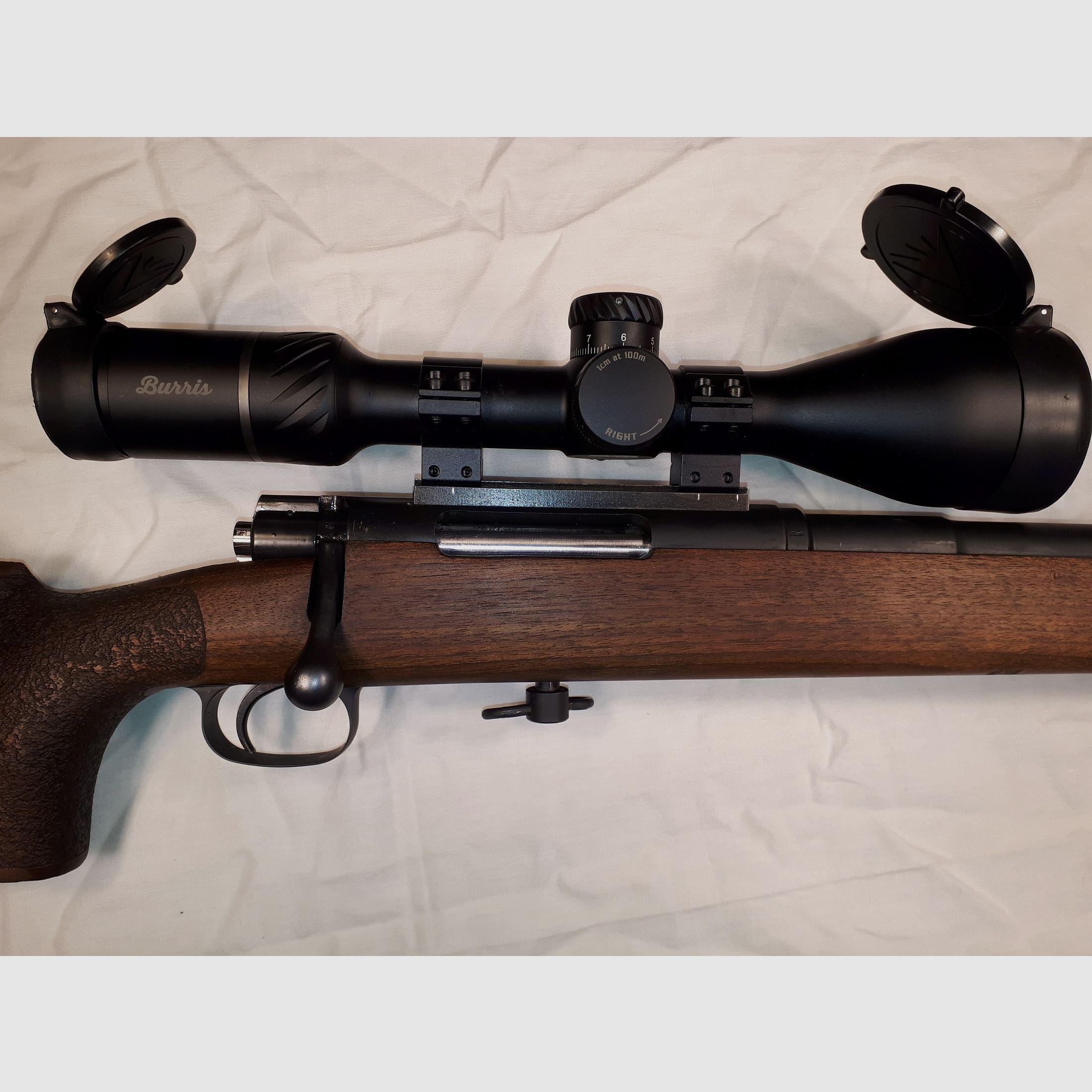 Musgrave Field Target Gewehr mit ZF und Diopter.