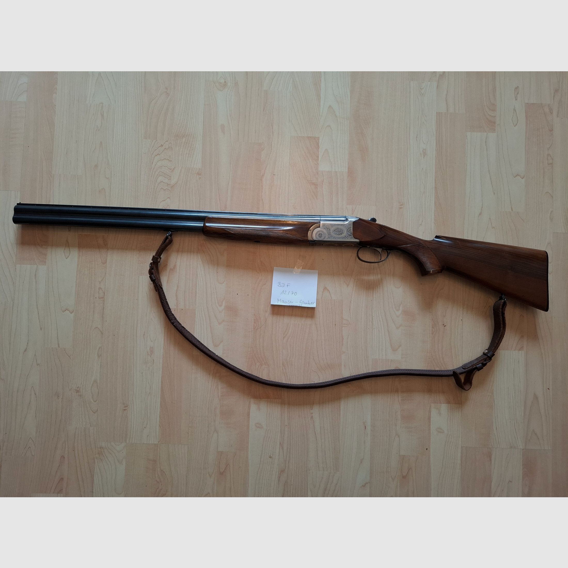 Bockdoppelflinte Mauser Gamba 73 SE 12/70