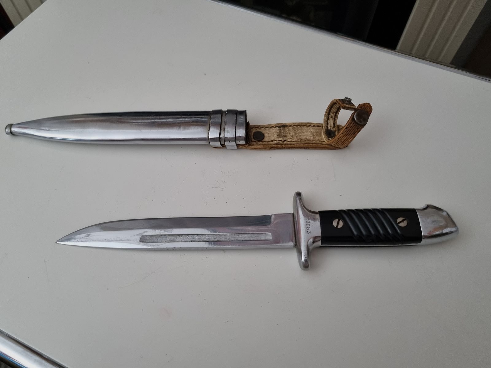 3x Bajonett, Dolch, Messer