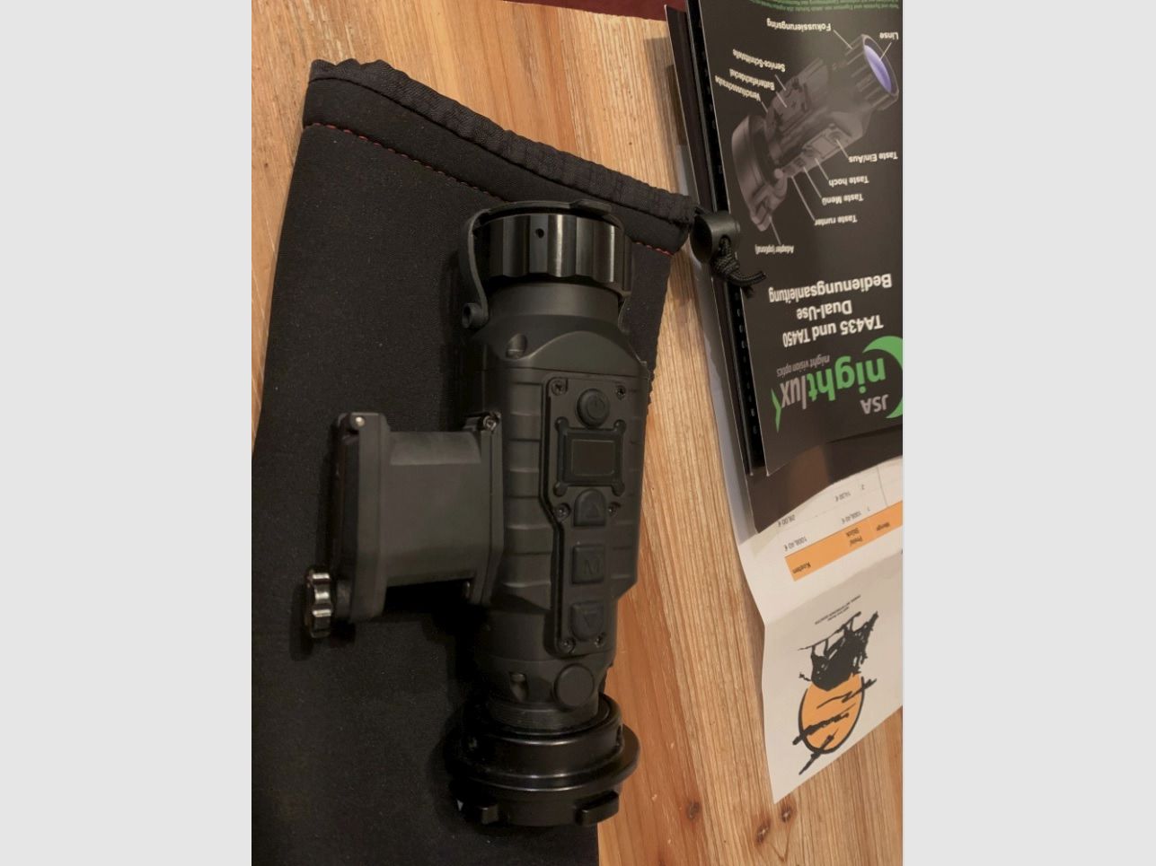 Wärmebild Kamera Vorsatzgerät JSA/Guide Nightlux TA425 Power Plus!