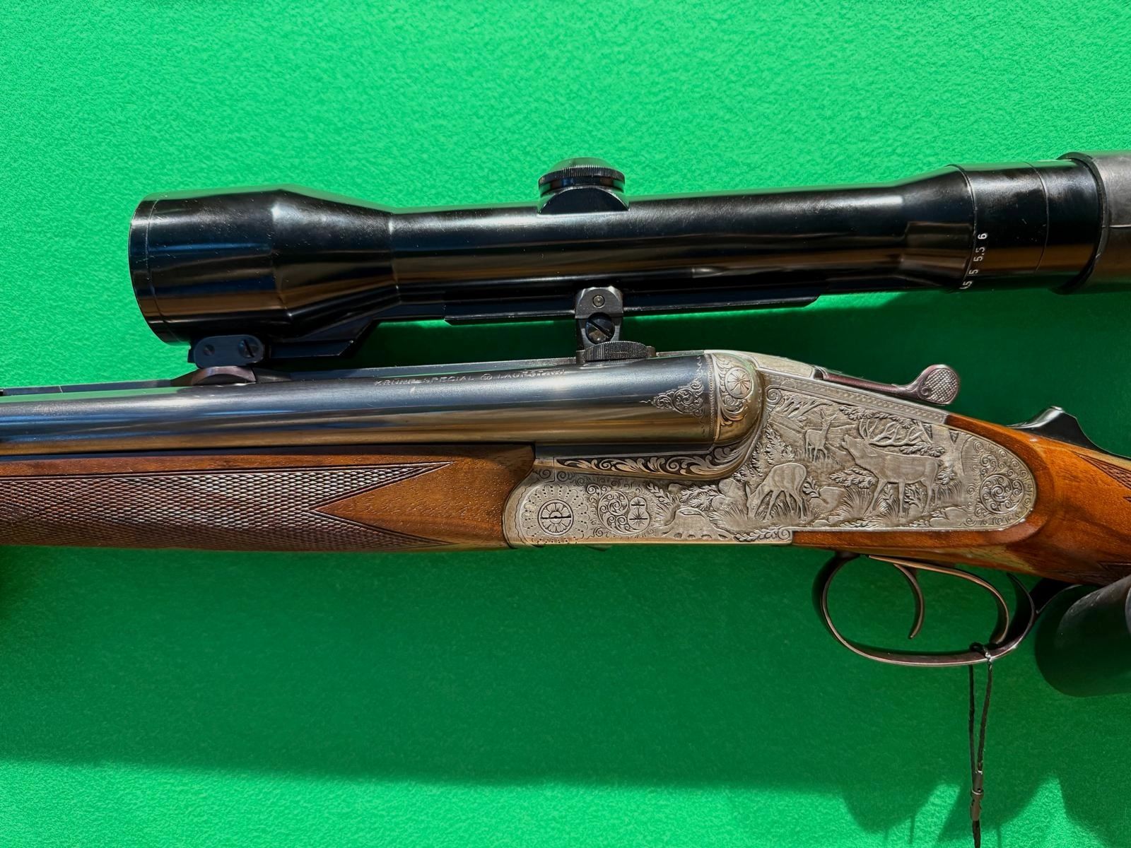 Heym Luxus Drilling 7x65R, 12/70 & .22Mag / Zeiss 1,5-6x42