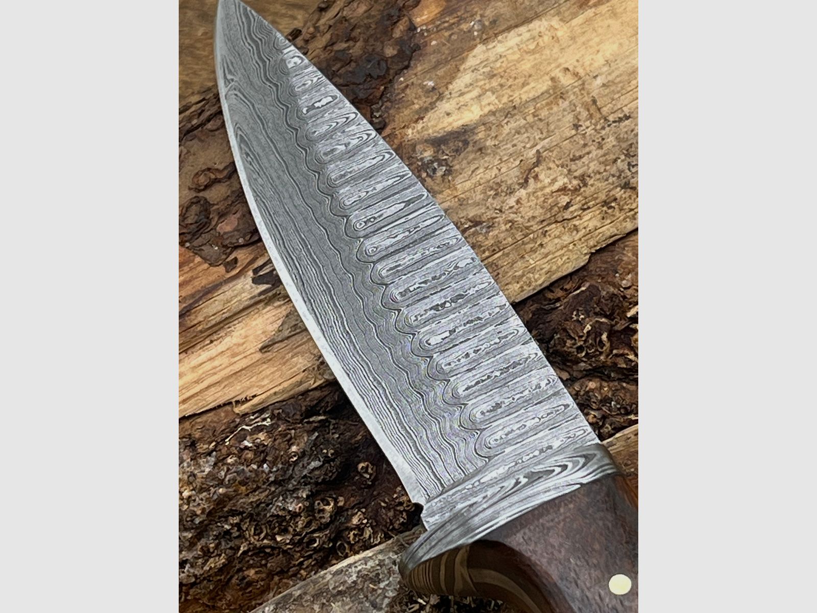 Jagdmesser Damaststahl 