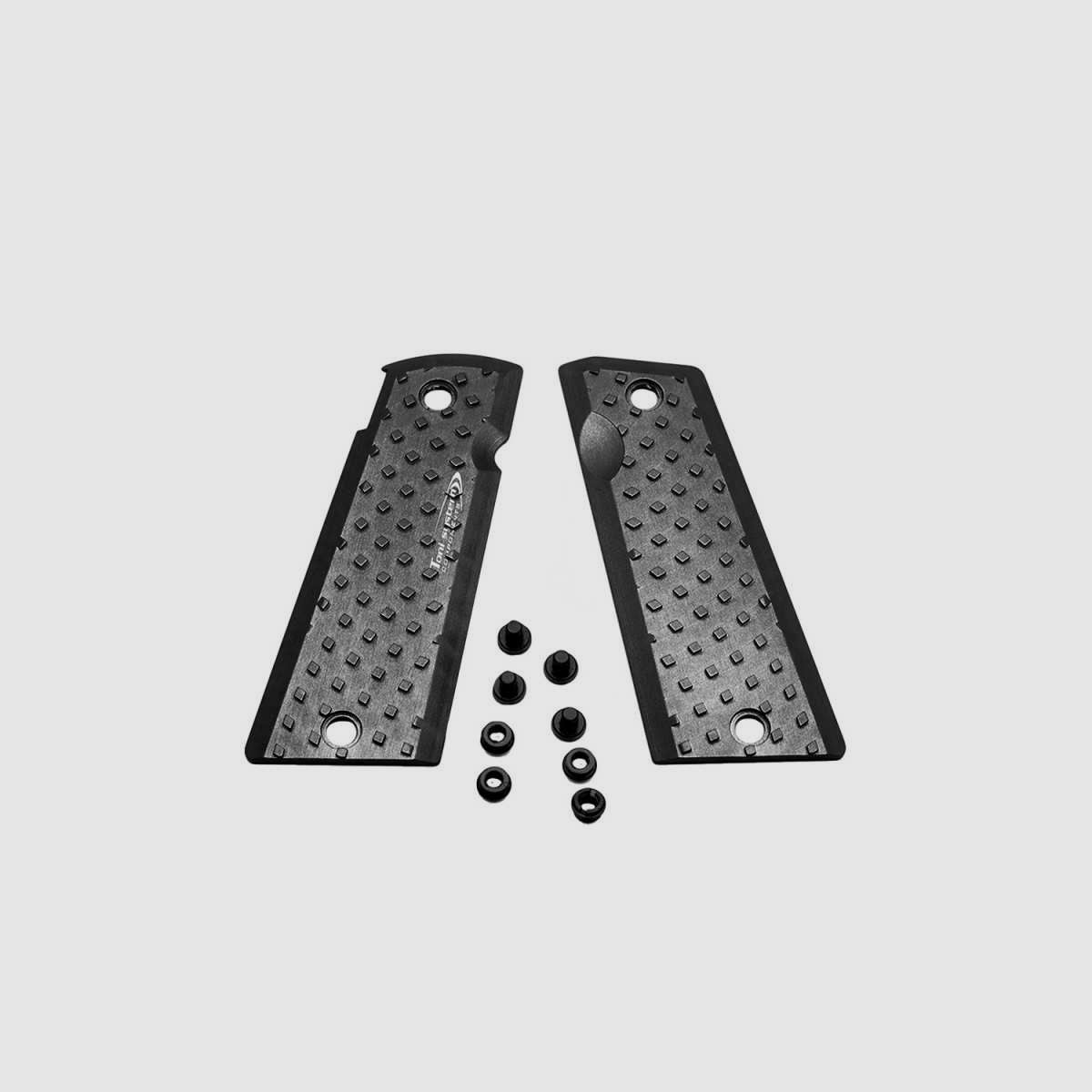 TONI SYSTEM G1911VC 1911 e cloni Impugnature corte - Vibram Grip, Colore: Blu, immagine 1 di 3
