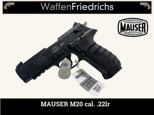 MAUSER M20 Black Cerakote - Weapons Friedrichs