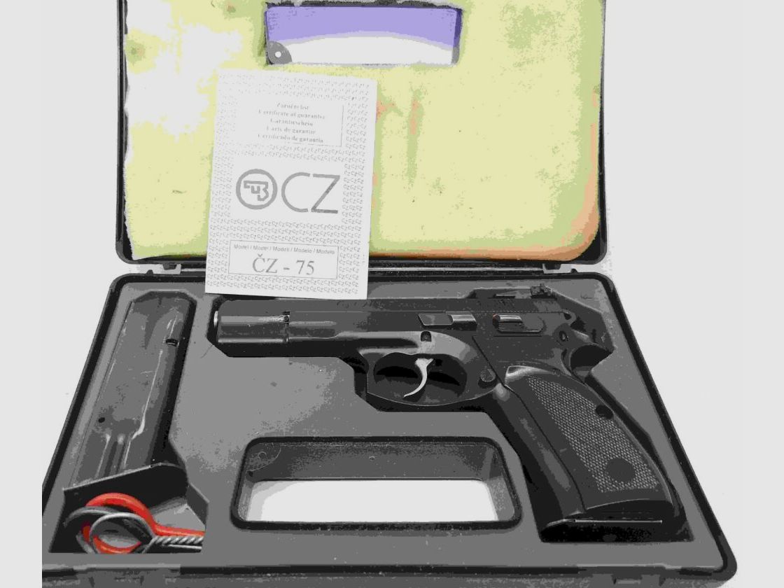 ZBROJOVKA BRNO 75 B mit Wechselsystem "Kadet" in .22lr.