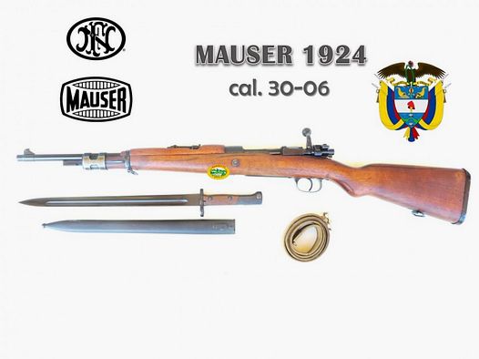 MAUSER FN 1924 Colombia gebruikt kal. 30-06 R.16389