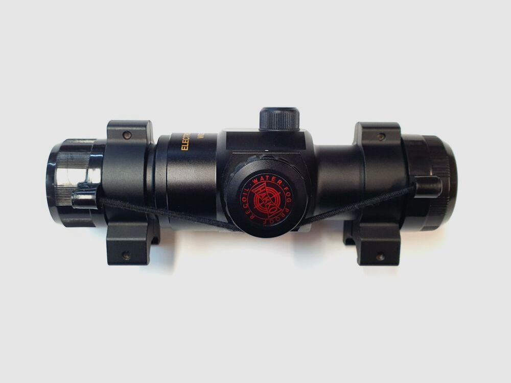 HAKKO HAKKO Rotpunktvisier Electro-Dot Weitwinkel-Visier mit verstellbarer Helligheitsstufe