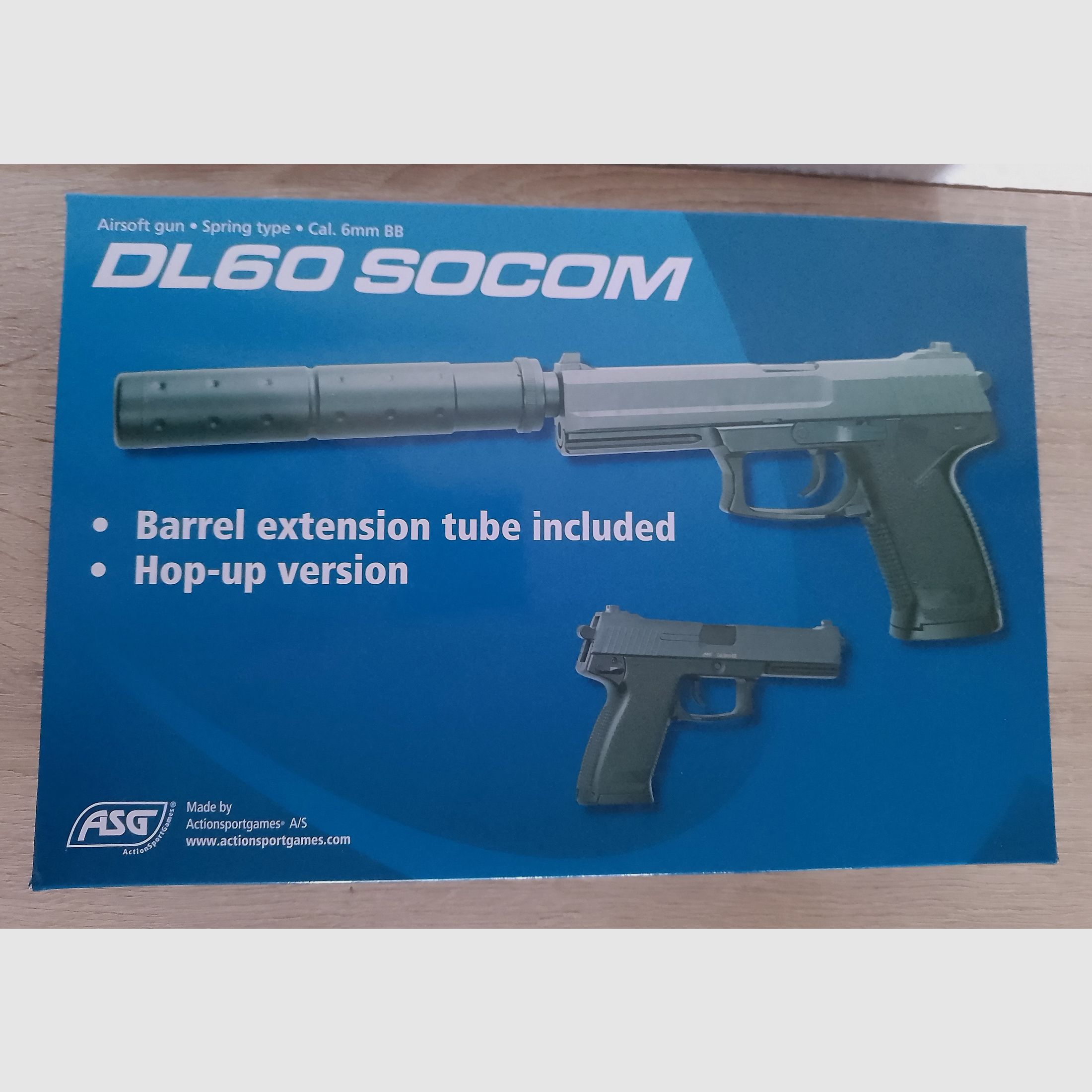 Federdruck Pistole DL 60 Socom 