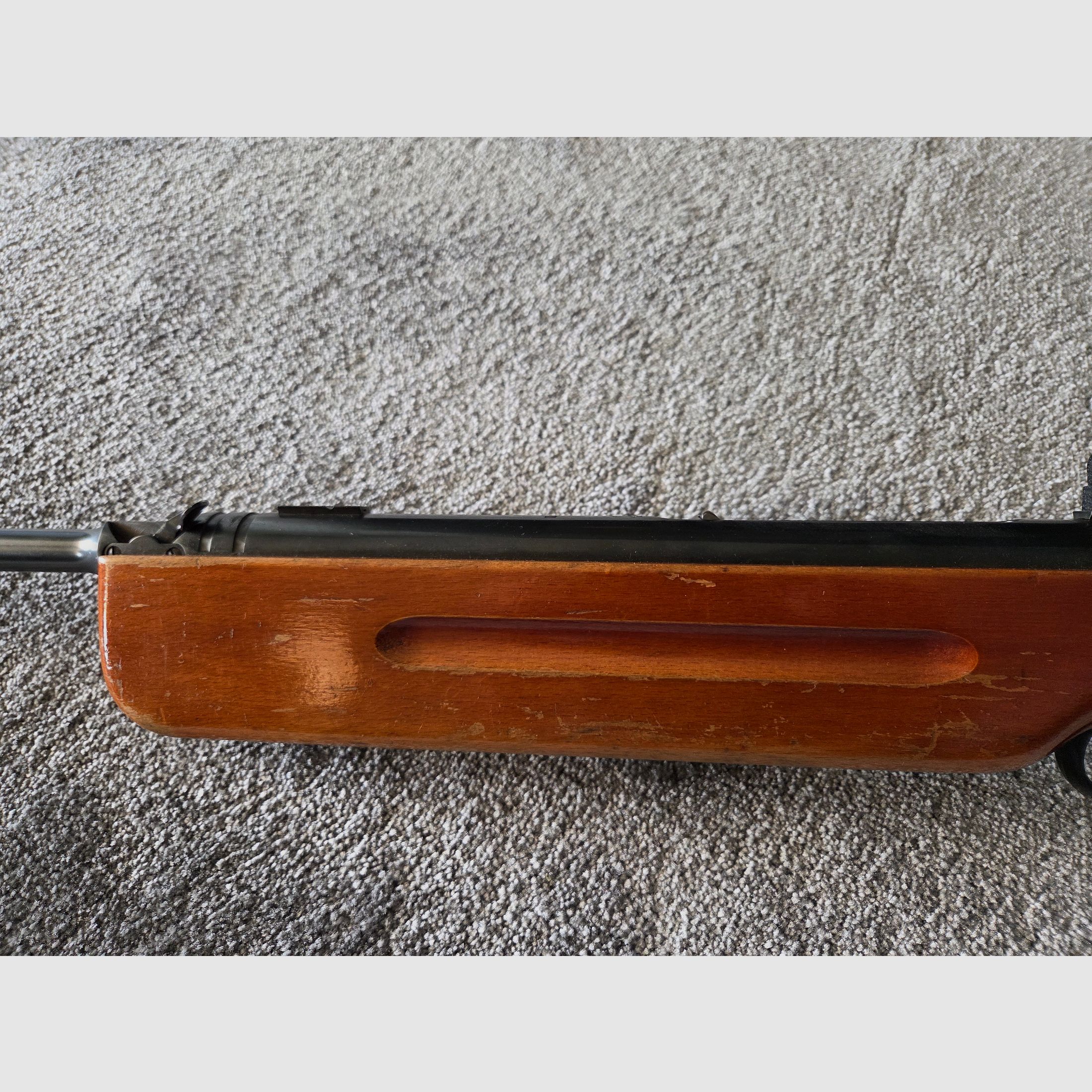Haenel 3.112 DDR match rifle with diopter, Q1 year approx. 1964-66