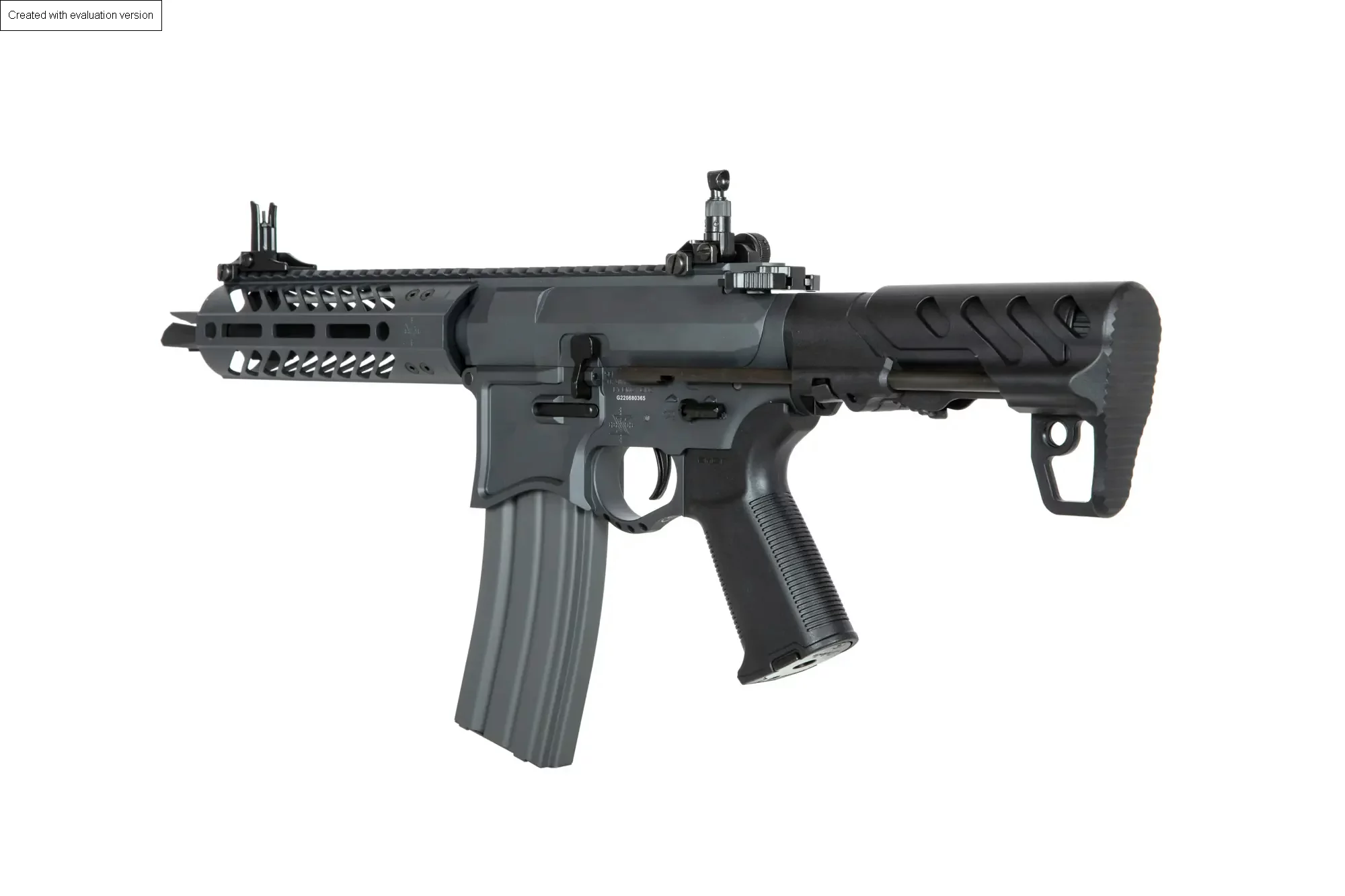 G&G SBR8 Seekins Precision 7" airsoft carbine – Gray, image 14 of 20