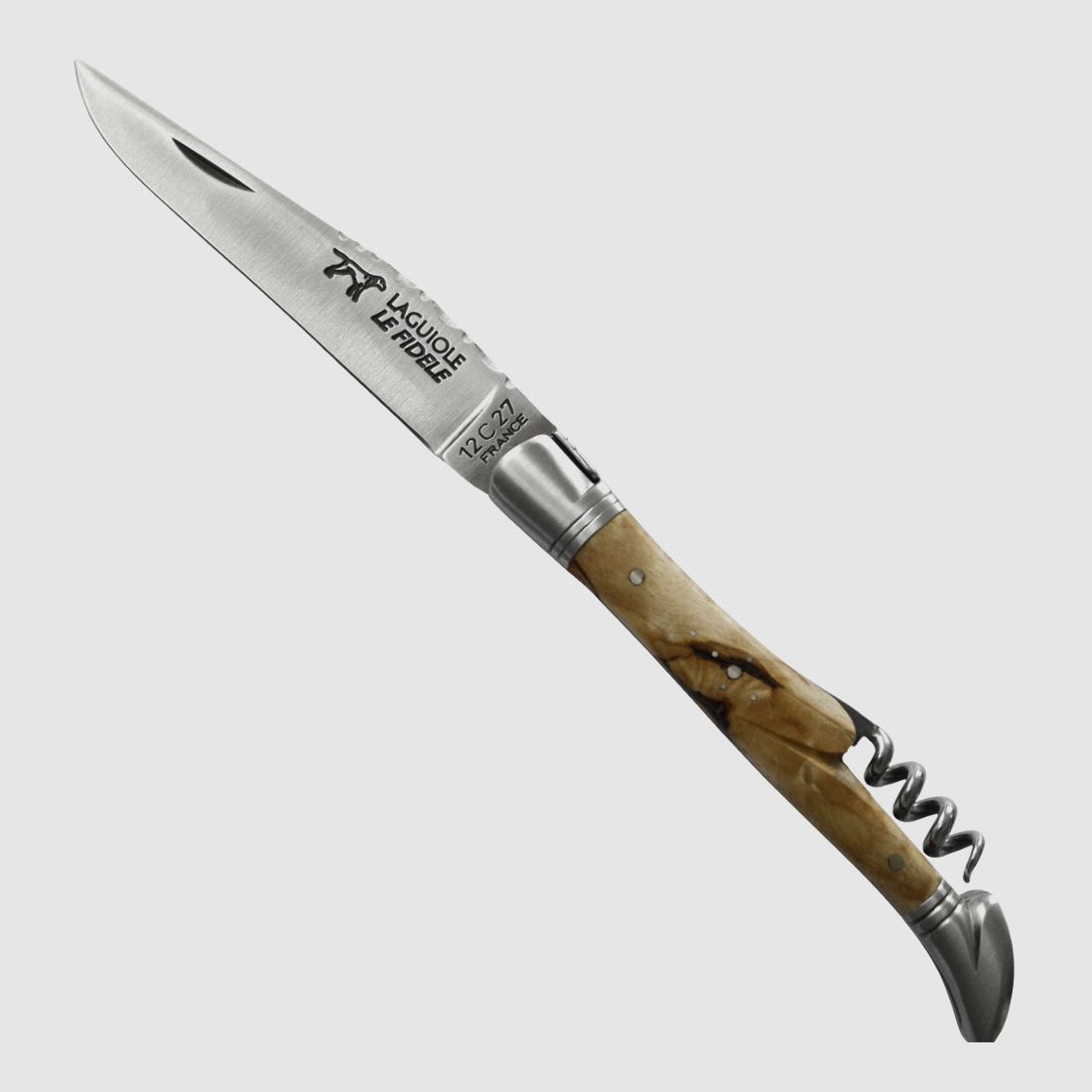 Laguiole Taschenmesser mit Korkenzieher 42a WaffG konform legal fhren