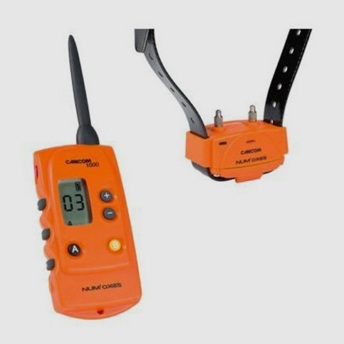 Dressage-Set Canicom 1000 Num Axes - Orangenes Halsband - Reichweite 1000m - Effektives und Präzises Training, Bild 1 von 9