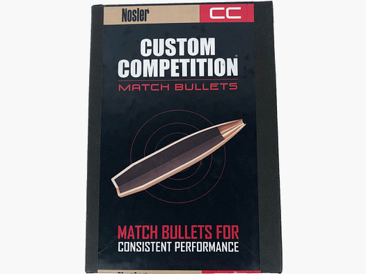 Nosler Geschosse.264 / 6,5mm 140grs HPBT Custom Competition