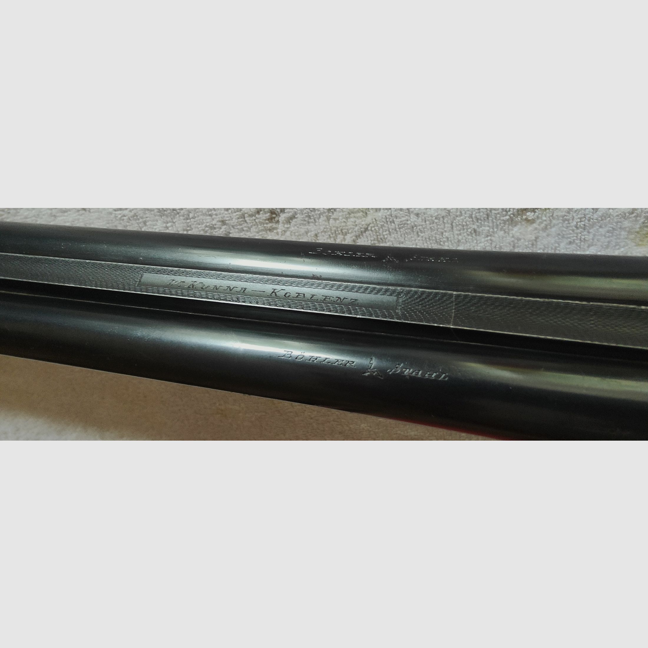 Double-barrel shotgun 16/70 side-by-side shotgun Meisterarbeit W.Kunna Koblenz
