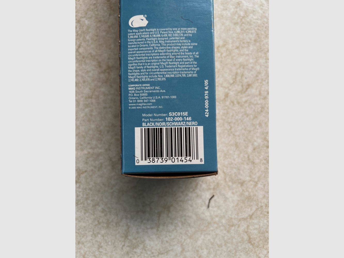 MAGLITE TASCHENLAMPE C s3c015e, Bild 3 von 3