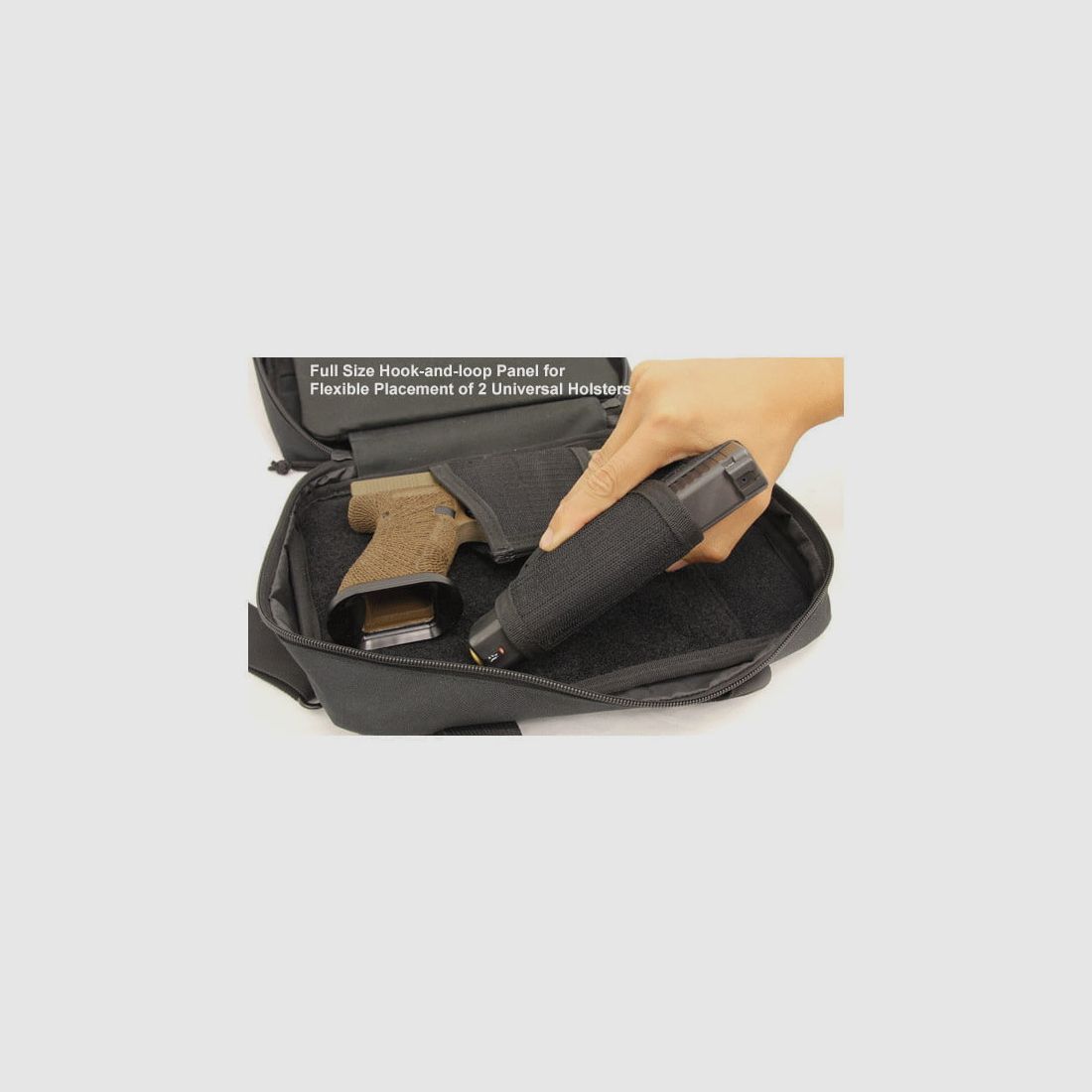 UTG Competition Shooter’s Double Pistol Case, image 4 sur 5