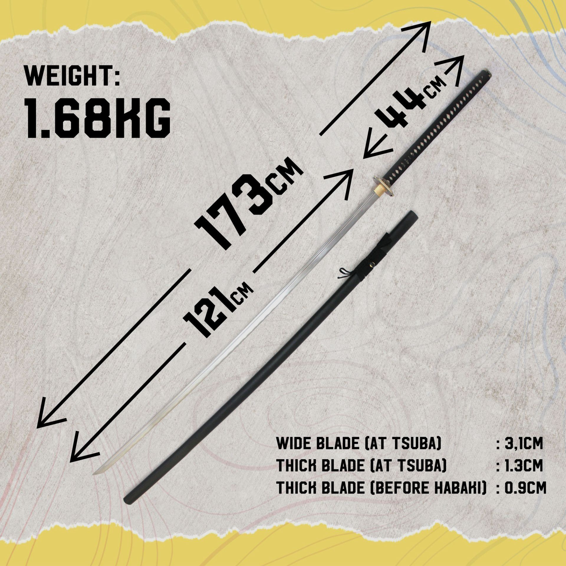  1 NODACHI / ODACHI  Samurai Schwert NEU  + 1 Hartschalen  Transportköcher ,                 S PEZIAL KOMBINATION  TOP
