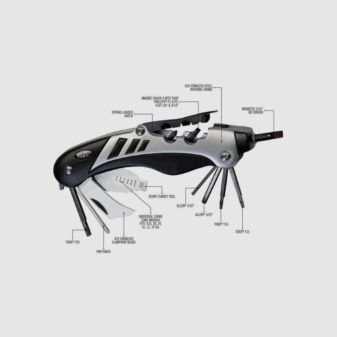 Multitool Real Avid Gun Tool AVGTCL211, zdjęcie 14 z 25