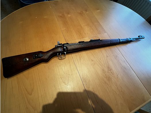 - Deutscher K98 Kal. 8x57IS Mauser 1941 Portugal, nummerngleich(bis auf Sicherung)98k top Zustand -