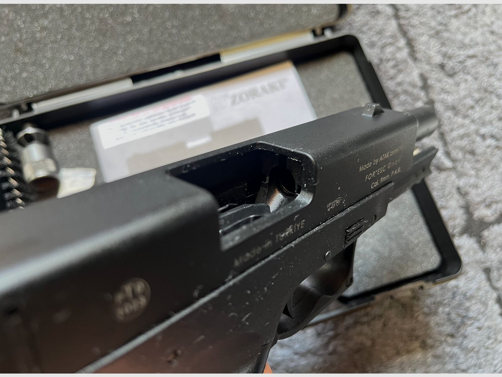 Zoraki 917 Schreckschusspistole 9mm P.A.K. - schwarz - Gebraucht