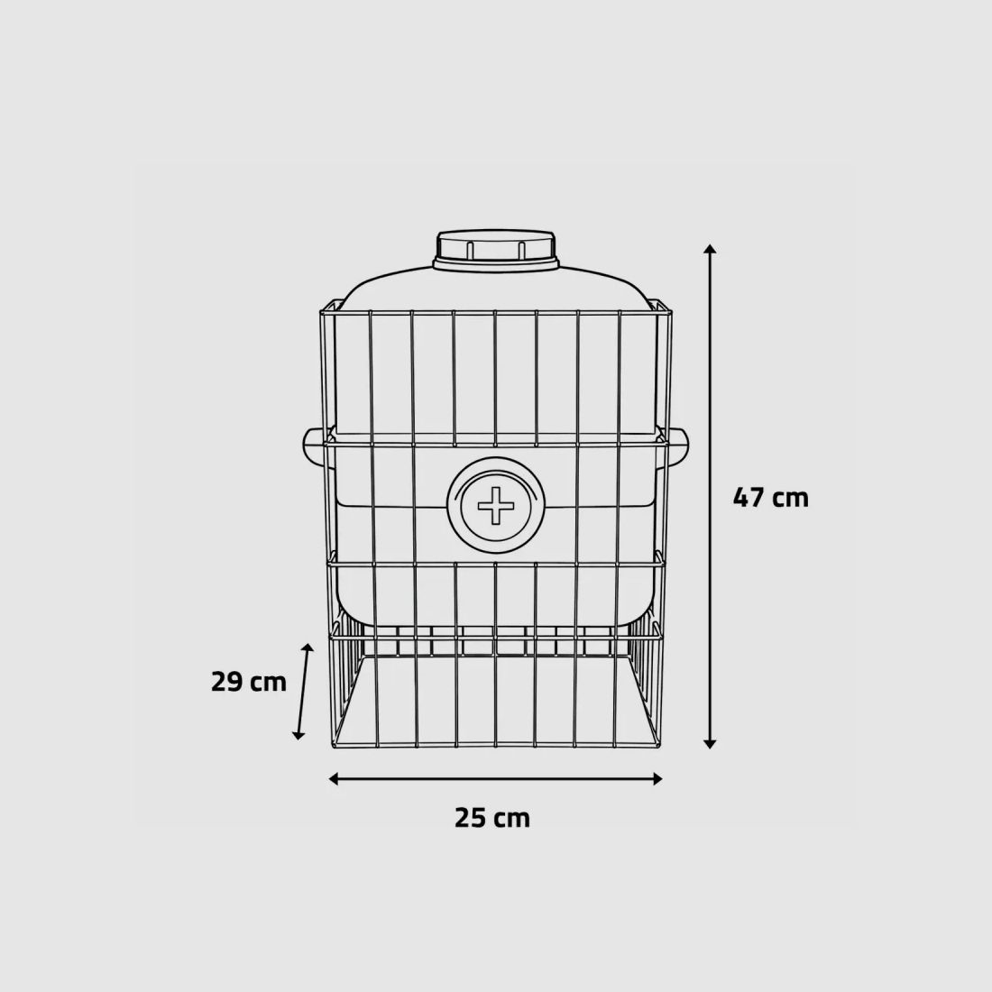 Mangeoires grande capacité avec réservoir 15 kg, image 3 sur 8