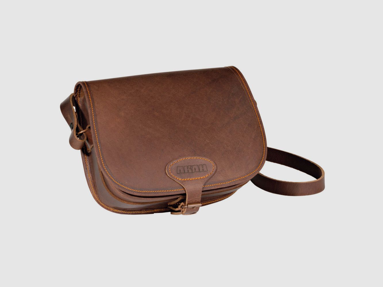 AKAH klassische Jagdtasche aus Leder