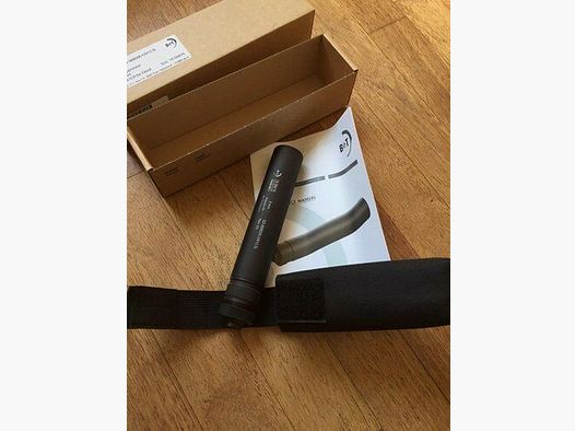 B&T Impuls-IIA™ pistol suppressor, caliber 9 x 19 mm for threaded barrel M13.5x1 left