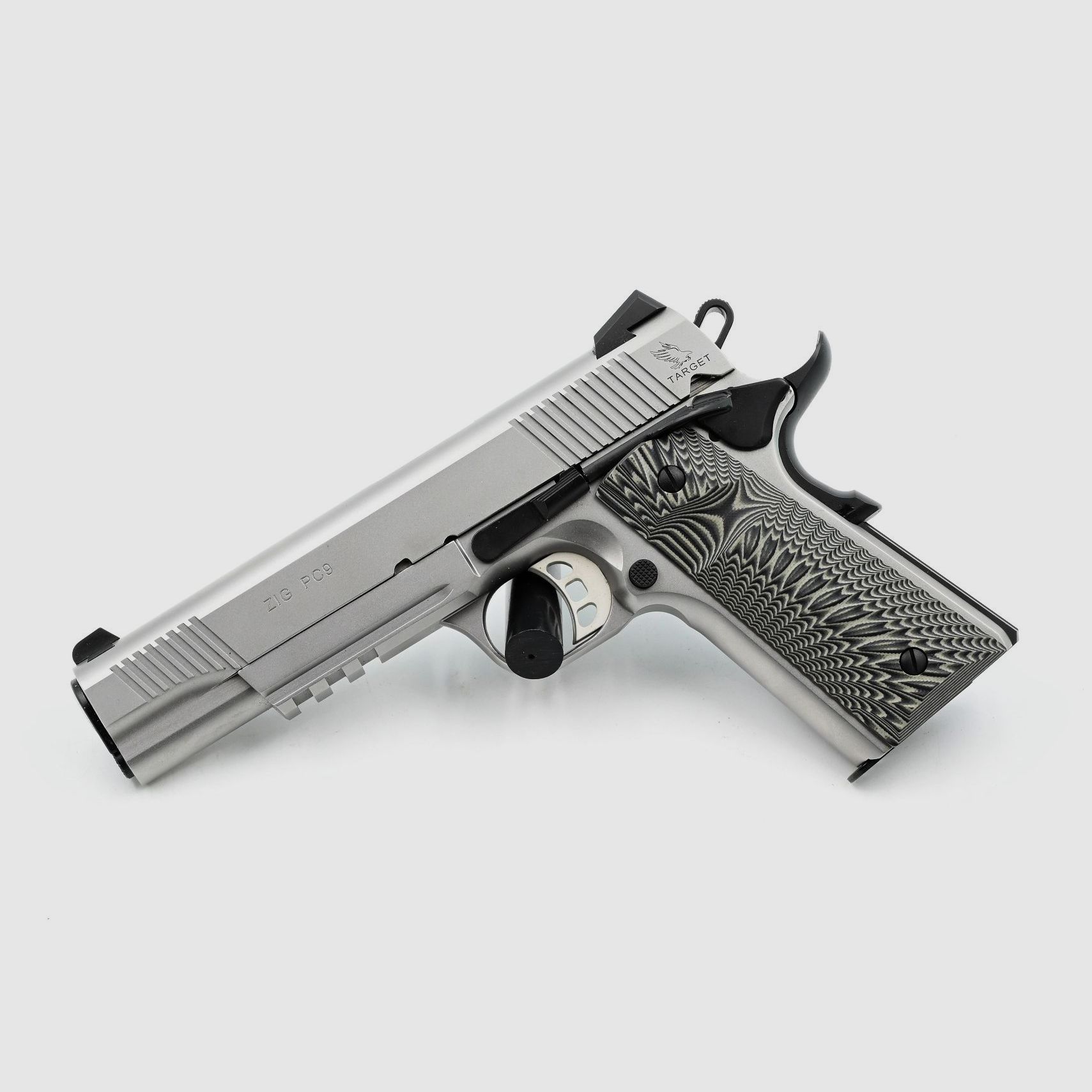 Arme à louer | Pistolet Tisas 1911 ZIG PC9, Cal 9x19, image 1 sur 2