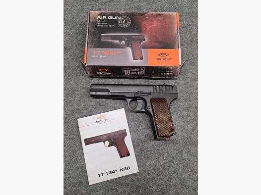 Gletcher TT 1941 NBB Cal. 4,5 mm acier BB