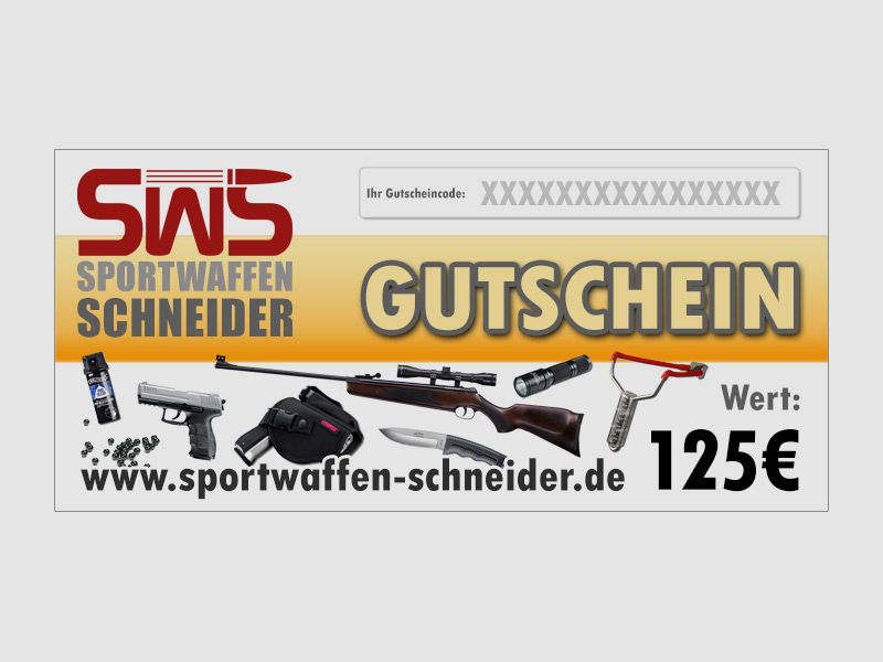 Gutschein a 125,- Euro