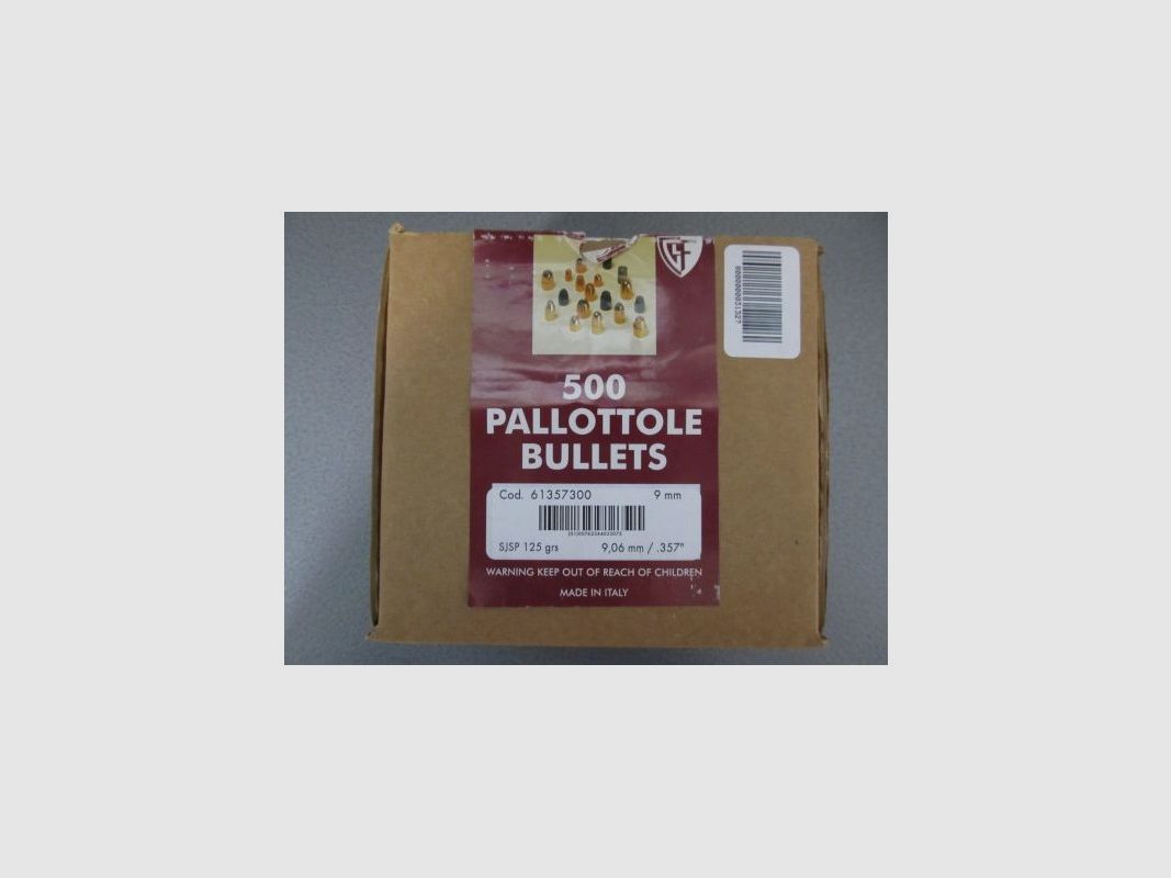 FIOCCHI Geschosse BLIND 38/357 125GR, Bild 1 von 2