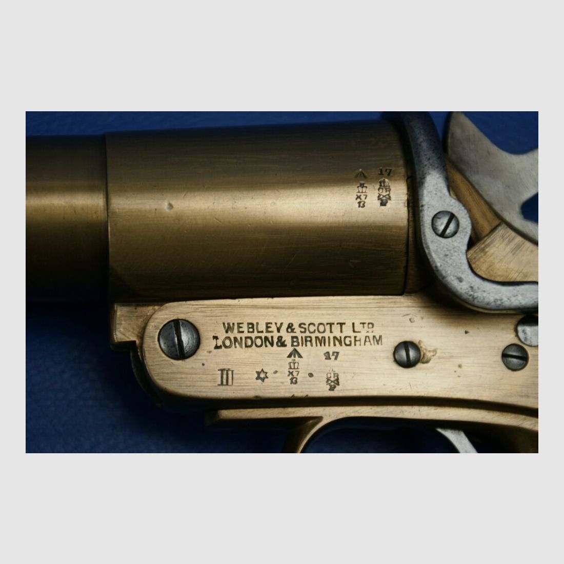 Webley & Scott No. 1 MkIII 25mmbritisch(Signal)