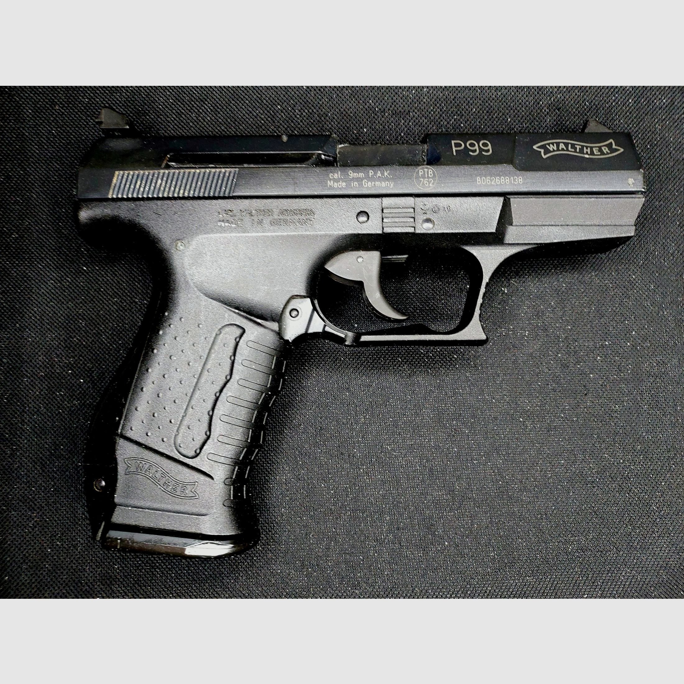 Walther P99 Pistolet à blanc 9mm P.A.K. (PTB 762) P 99