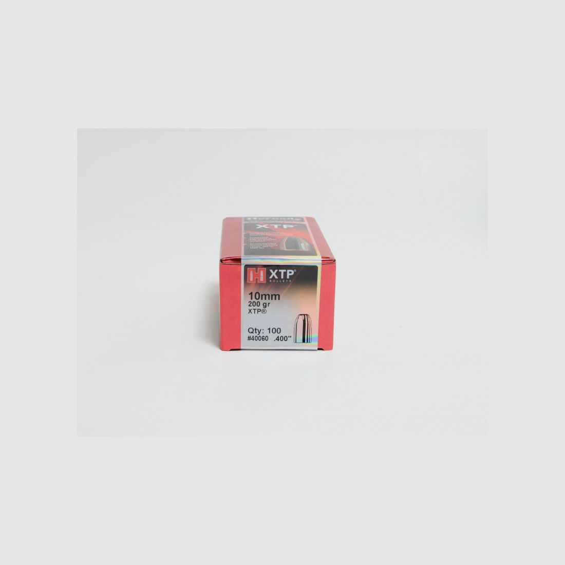 BOX MIT 100 GESCHOSSEN HORNADY 10MM .400 200 GRS XTP