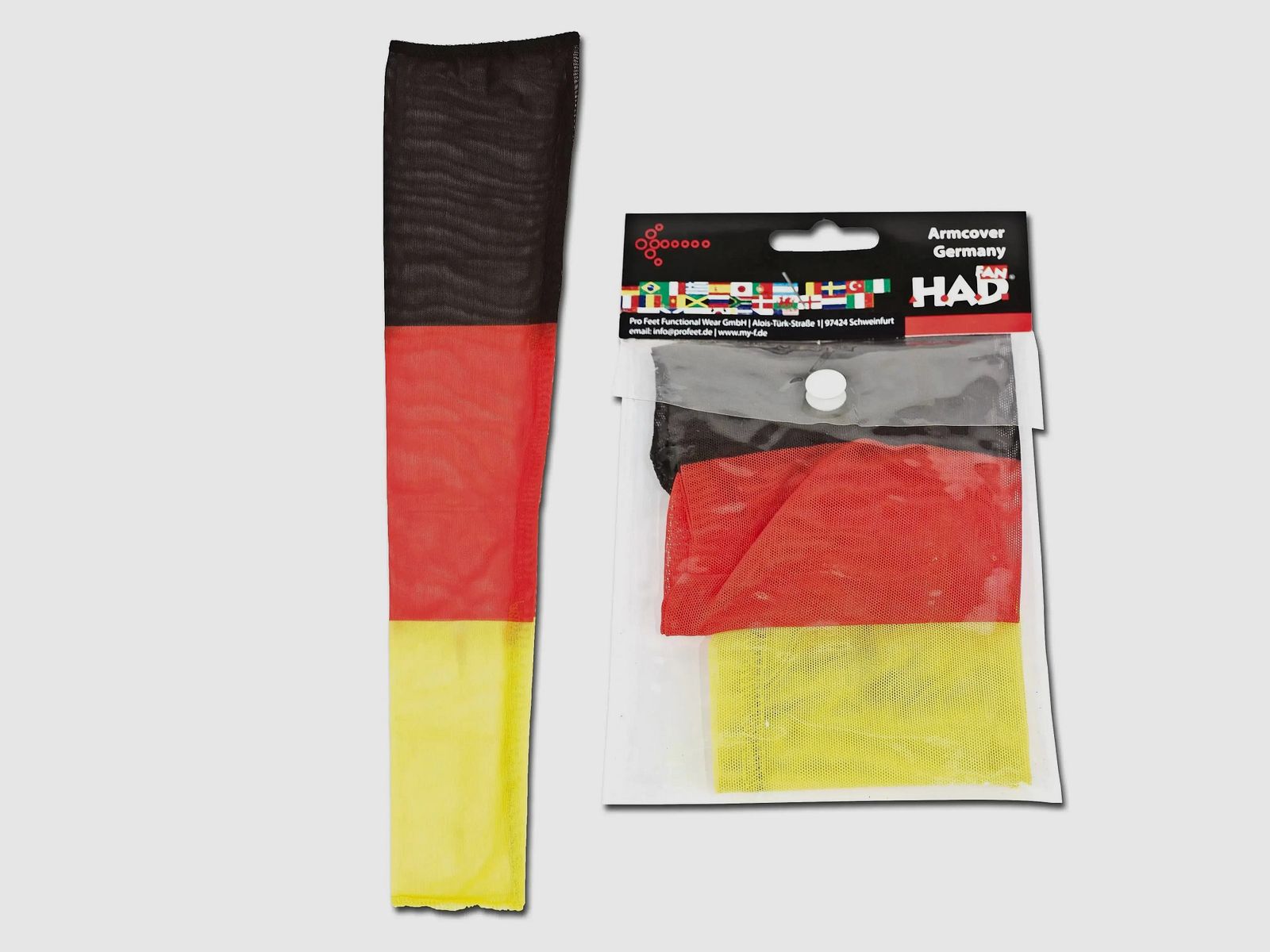 Pro Feet Vêtements Fonctionnels Pro Feet Vêtements Fonctionnels FAN Tatouage Anneau de Bras Allemagne