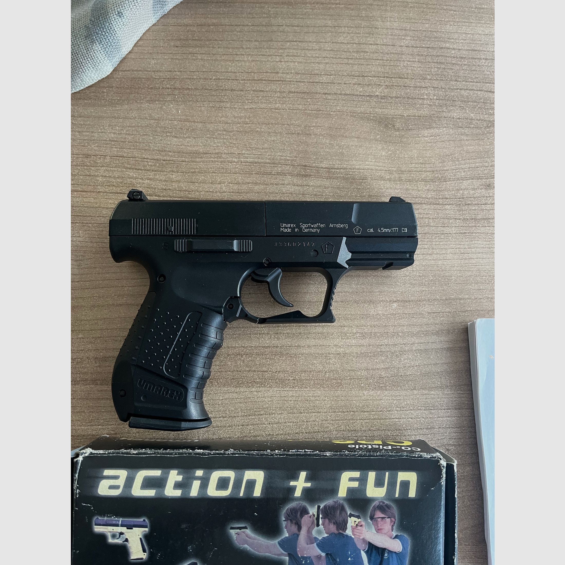 Umarex CPS CO2 pistol caliber 4.5