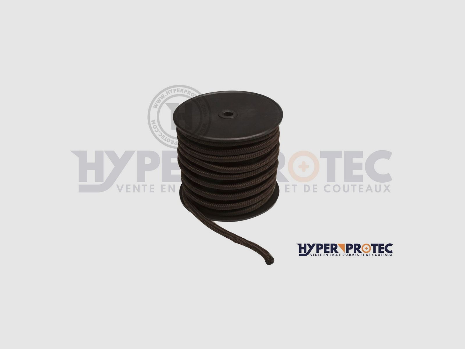 Zwarte touw diameter 9 mm - lengte 30 m