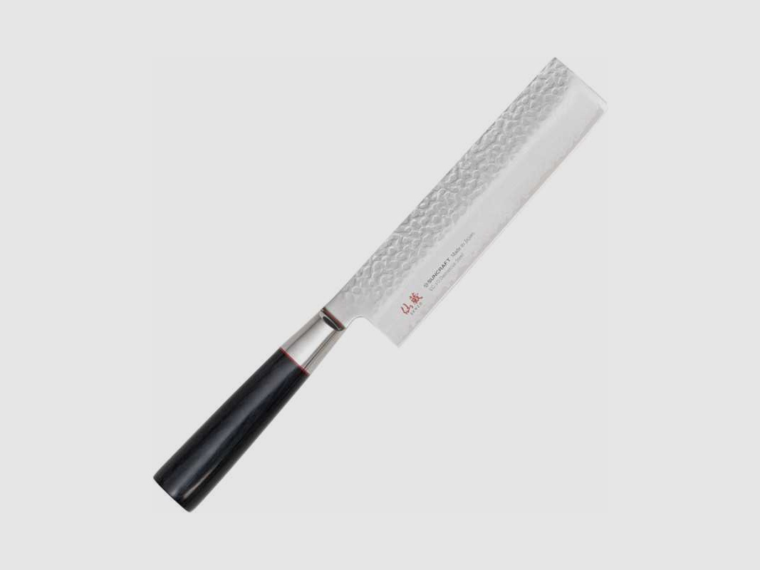 Japanisches Kochmesser Senzo Nakiri Hocho Damast VG10