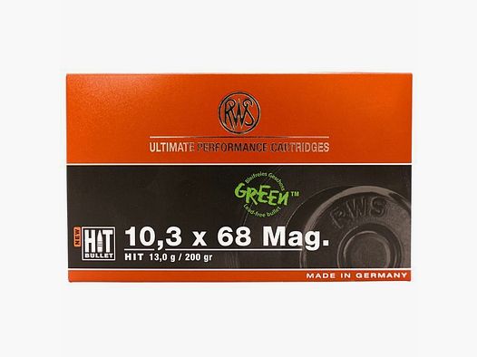 RWS 10,3x68 Mag. HIT
