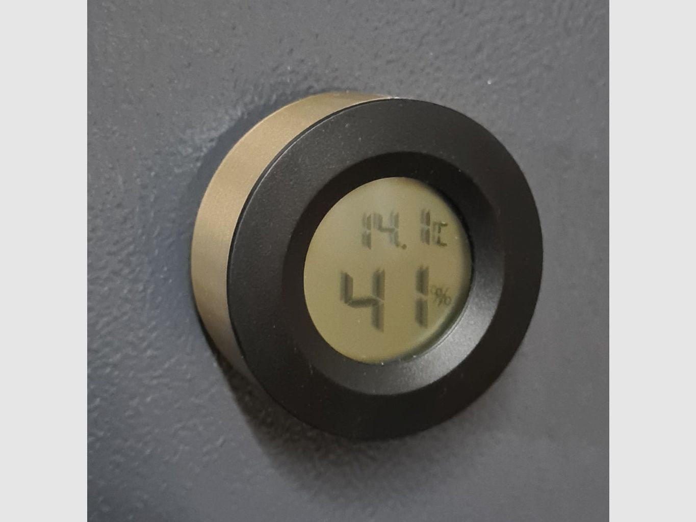 Support magnétique avec hygromètre/thermomètre