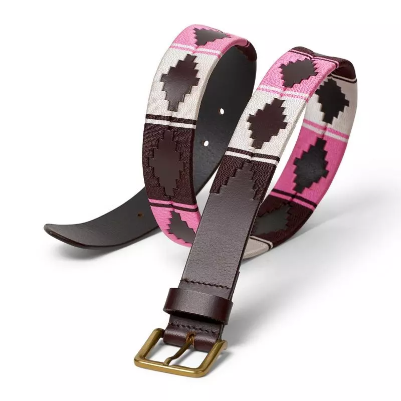 Waidmanns ceinture de polo unisexe Marley rose blanc, image 2 sur 4